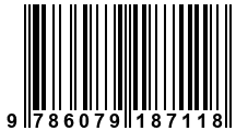 Código de Barras de '.9786079187118.'