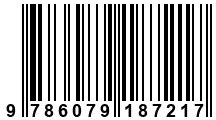Código de Barras de '.9786079187217.'