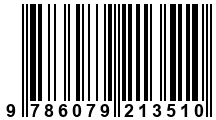 Código de Barras de '.9786079213510.'