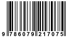Código de Barras de '.9786079217075.'