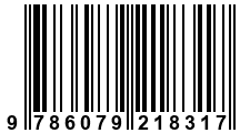 Código de Barras de '.9786079218317.'