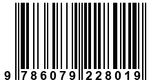 Código de Barras de '.9786079228019.'