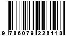 Código de Barras de '.9786079228118.'