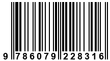 Código de Barras de '.9786079228316.'