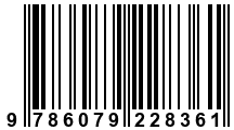 Código de Barras de '.9786079228361.'