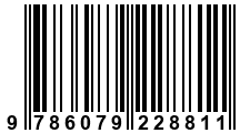 Código de Barras de '.9786079228811.'