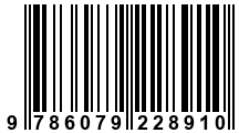 Código de Barras de '.9786079228910.'