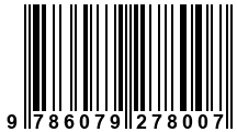 Código de Barras de '.9786079278007.'