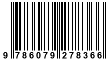 Código de Barras de '.9786079278366.'