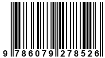 Código de Barras de '.9786079278526.'
