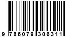 Código de Barras de '.9786079306311.'