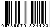 Código de Barras de '.9786079321123.'