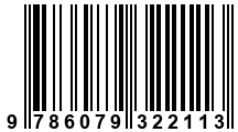 Código de Barras de '.9786079322113.'