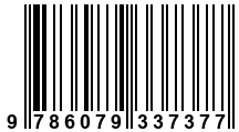 Código de Barras de '.9786079337377.'