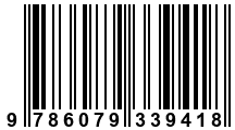 Código de Barras de '.9786079339418.'
