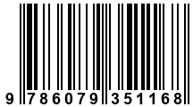 Código de Barras de '.9786079351168.'