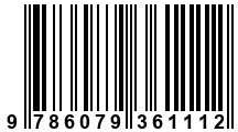 Código de Barras de '.9786079361112.'