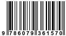 Código de Barras de '.9786079361570.'