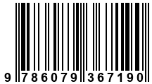 Código de Barras de '.9786079367190.'