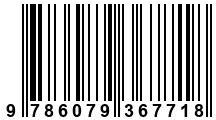 Código de Barras de '.9786079367718.'