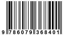 Código de Barras de '.9786079368401.'