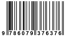 Código de Barras de '.9786079376376.'