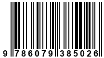 Código de Barras de '.9786079385026.'