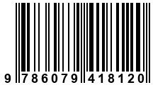 Código de Barras de '.9786079418120.'