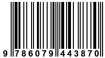 Código de Barras de '.9786079443870.'