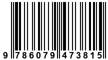 Código de Barras de '.9786079473815.'