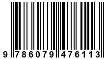 Código de Barras de '.9786079476113.'