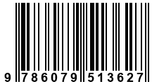 Código de Barras de '.9786079513627.'