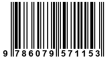 Código de Barras de '.9786079571153.'