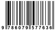 Código de Barras de '.9786079577636.'