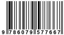 Código de Barras de '.9786079577667.'
