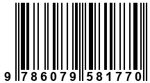 Código de Barras de '.9786079581770.'