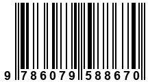 Código de Barras de '.9786079588670.'