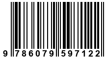 Código de Barras de '.9786079597122.'