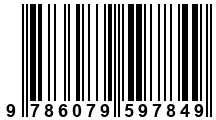 Código de Barras de '.9786079597849.'