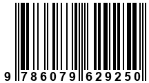 Código de Barras de '.9786079629250.'
