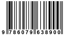 Código de Barras de '.9786079638900.'