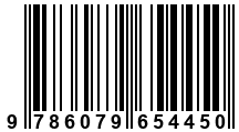 Código de Barras de '.9786079654450.'