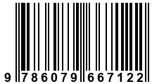 Código de Barras de '.9786079667122.'