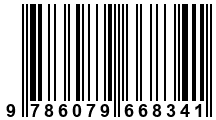Código de Barras de '.9786079668341.'