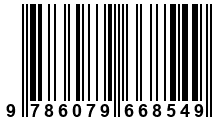 Código de Barras de '.9786079668549.'