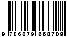 Código de Barras de '.9786079668709.'