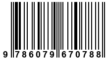 Código de Barras de '.9786079670788.'