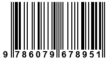 Código de Barras de '.9786079678951.'
