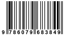 Código de Barras de '.9786079683849.'