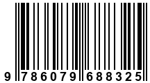 Código de Barras de '.9786079688325.'